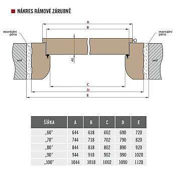 Blockzarge Massivholz - Geknotete