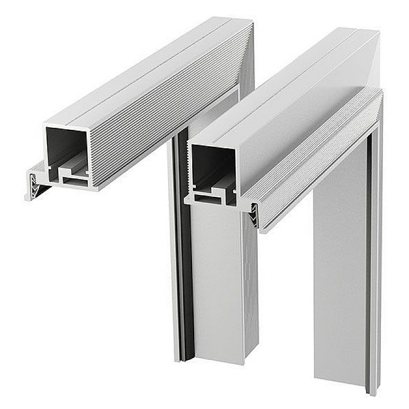 Unsichtbaren Türzargen aus Aluminium Unsichtbaren Türzargen aus Aluminium